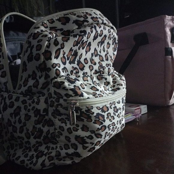 Women Leopard Polyester Light Weight Small Waterproof Mini Backpack main image 7